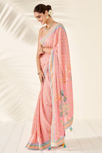 2 - Ekisha Saree – Pink, image 2