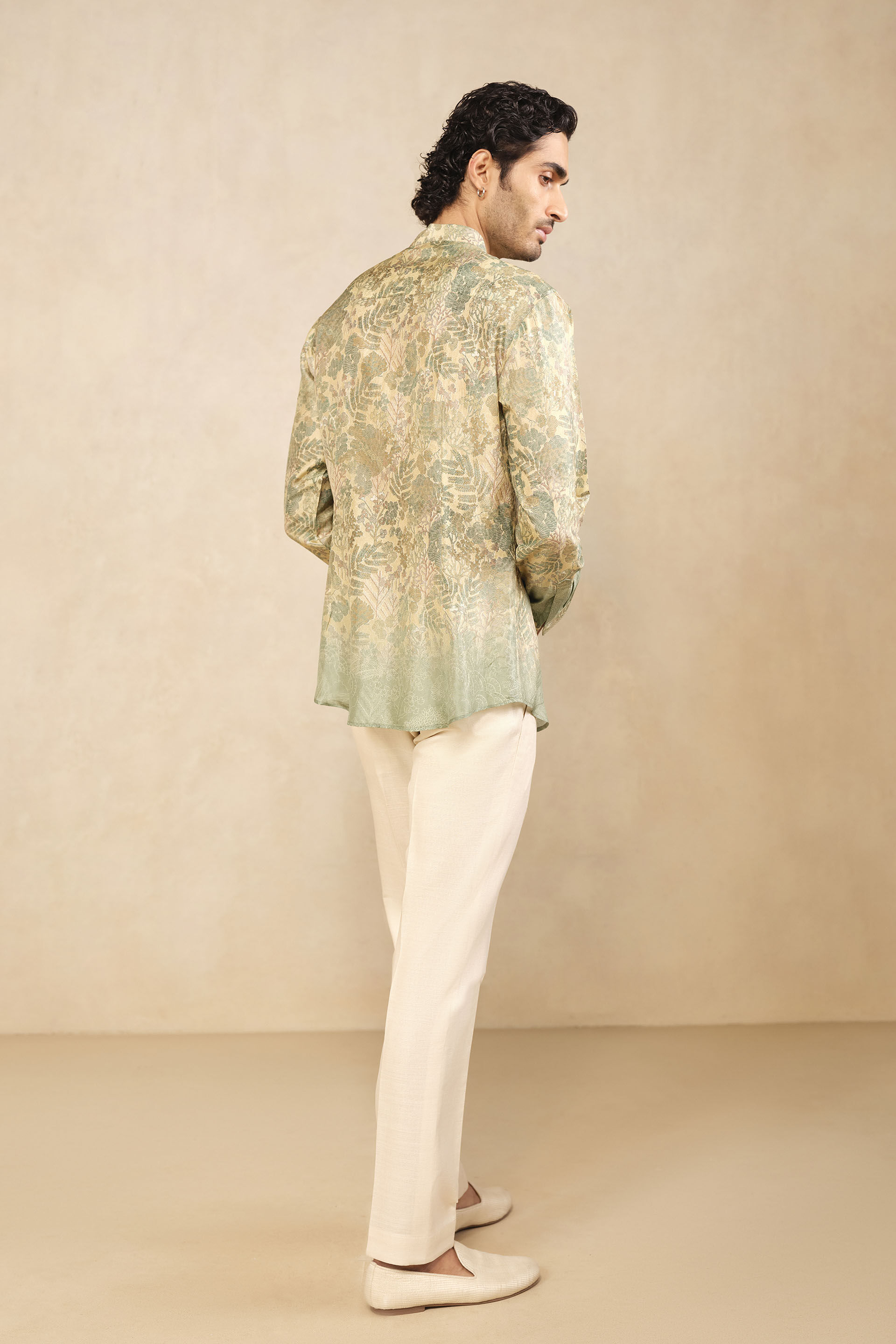Ashman Silk Shirt - Green