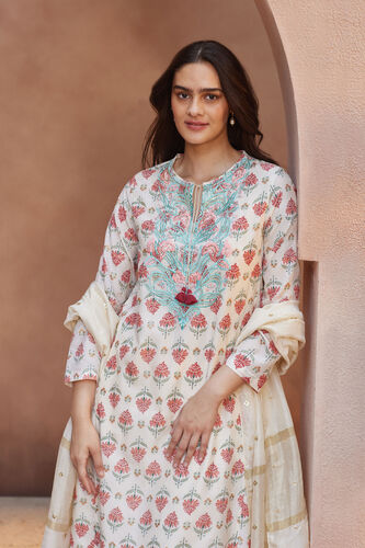 Aritri Suit Set, Cream, image 4