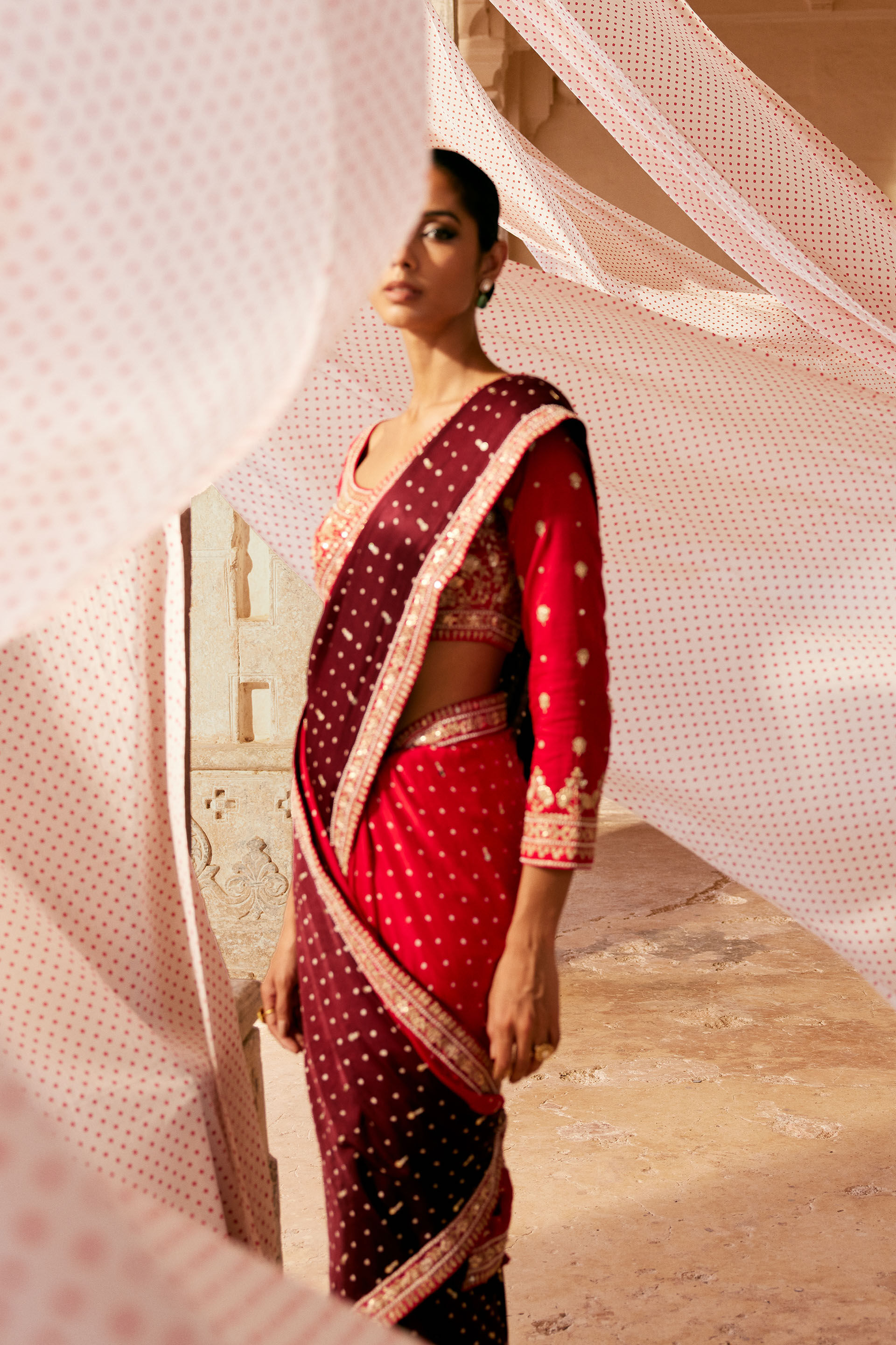 Anita dongre bridal saree clearance