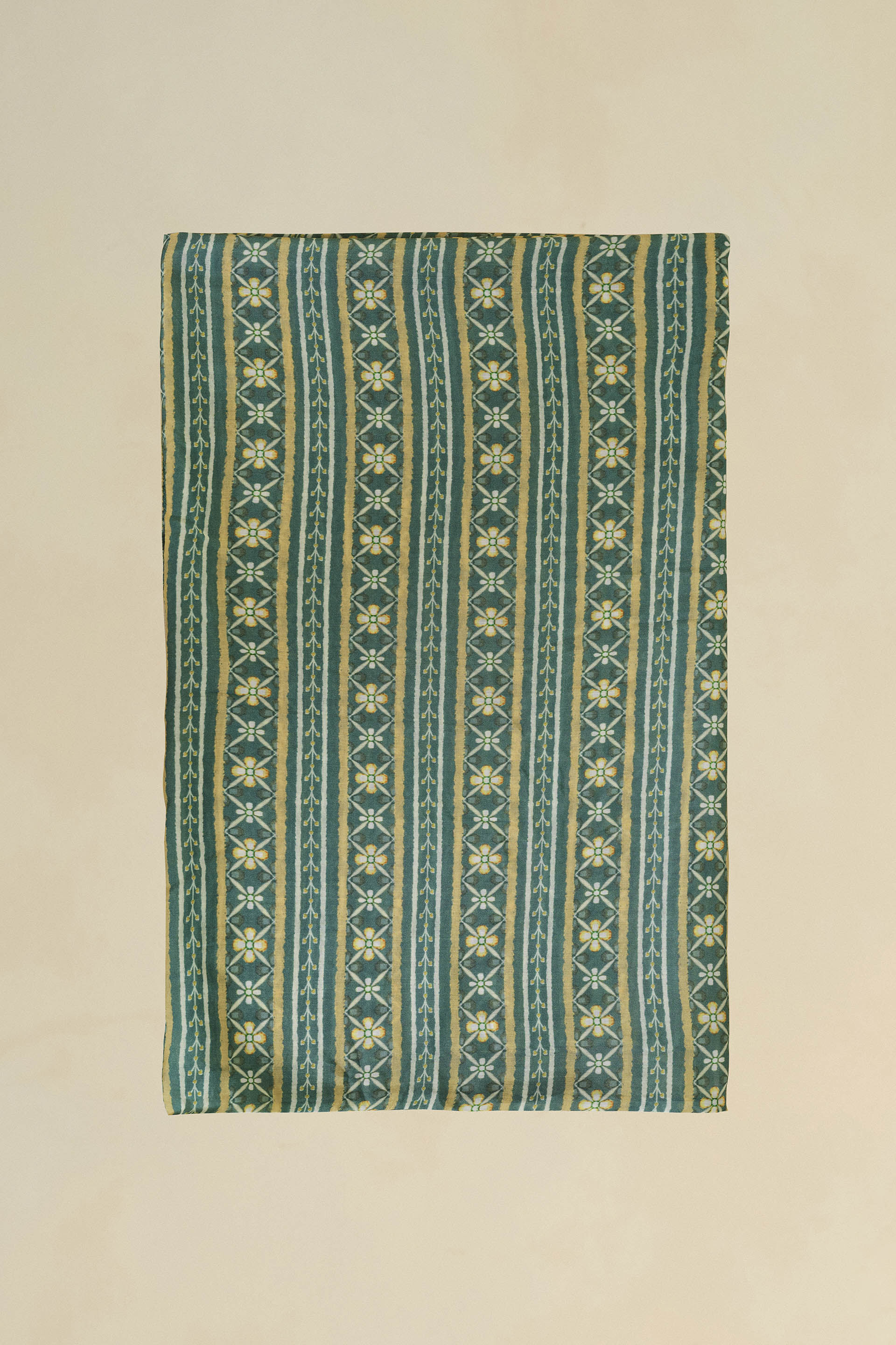 Avonmora Printed Saree - Sage, Sage, image 7