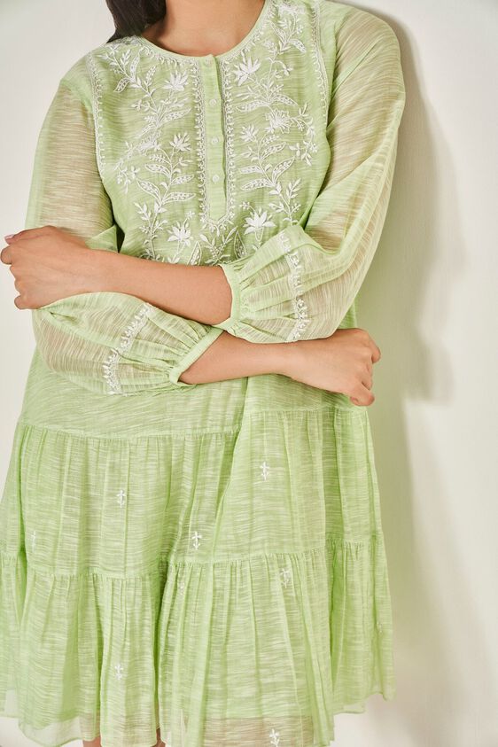 7 - Clover Dress - Mint, image 7