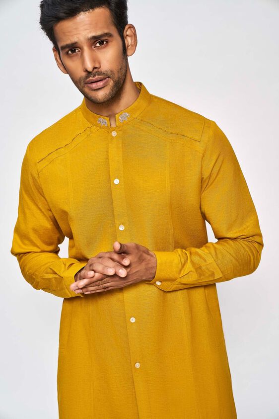 5 - Garg Kurta – Mustard, image 5