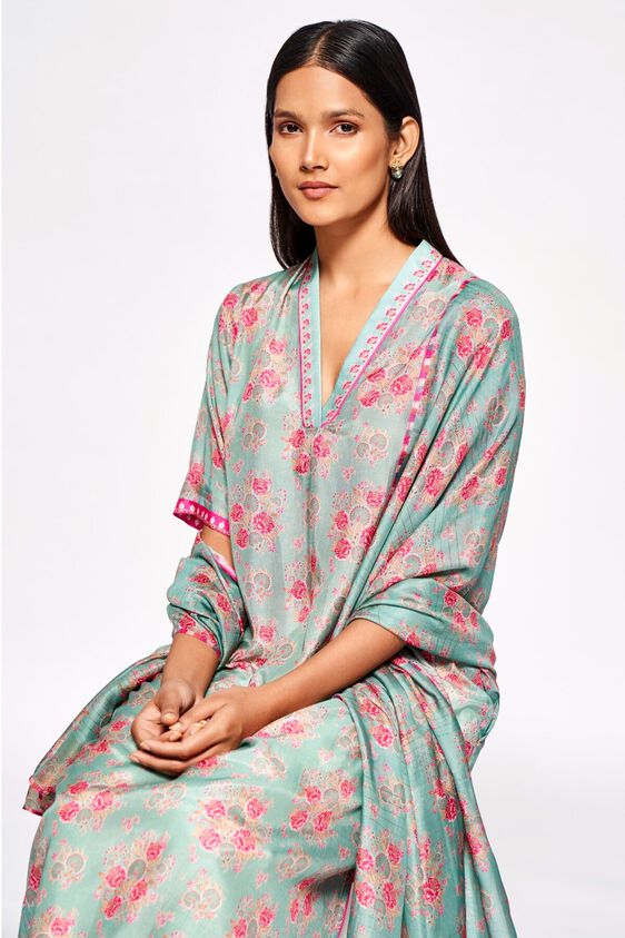 5 - Miran Stole – Blue, image 5