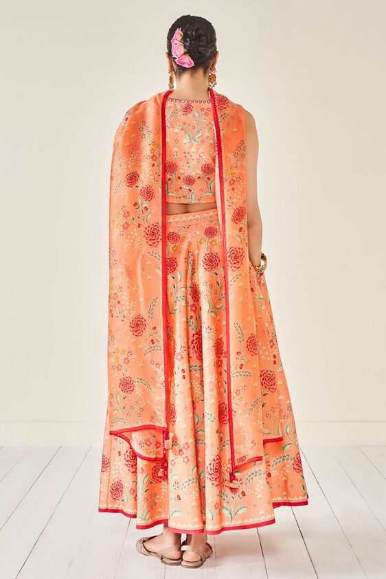 3 - Lopa Skirt Set – Orange, image 3
