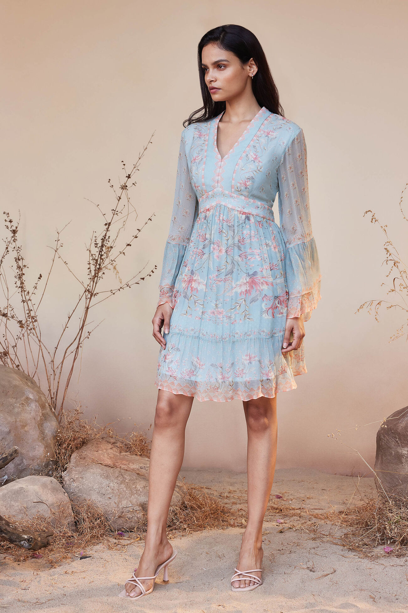 Sonora Dress, Blue, image 4