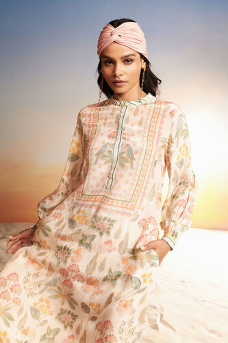Kinza Kaftan, Cream, image 5