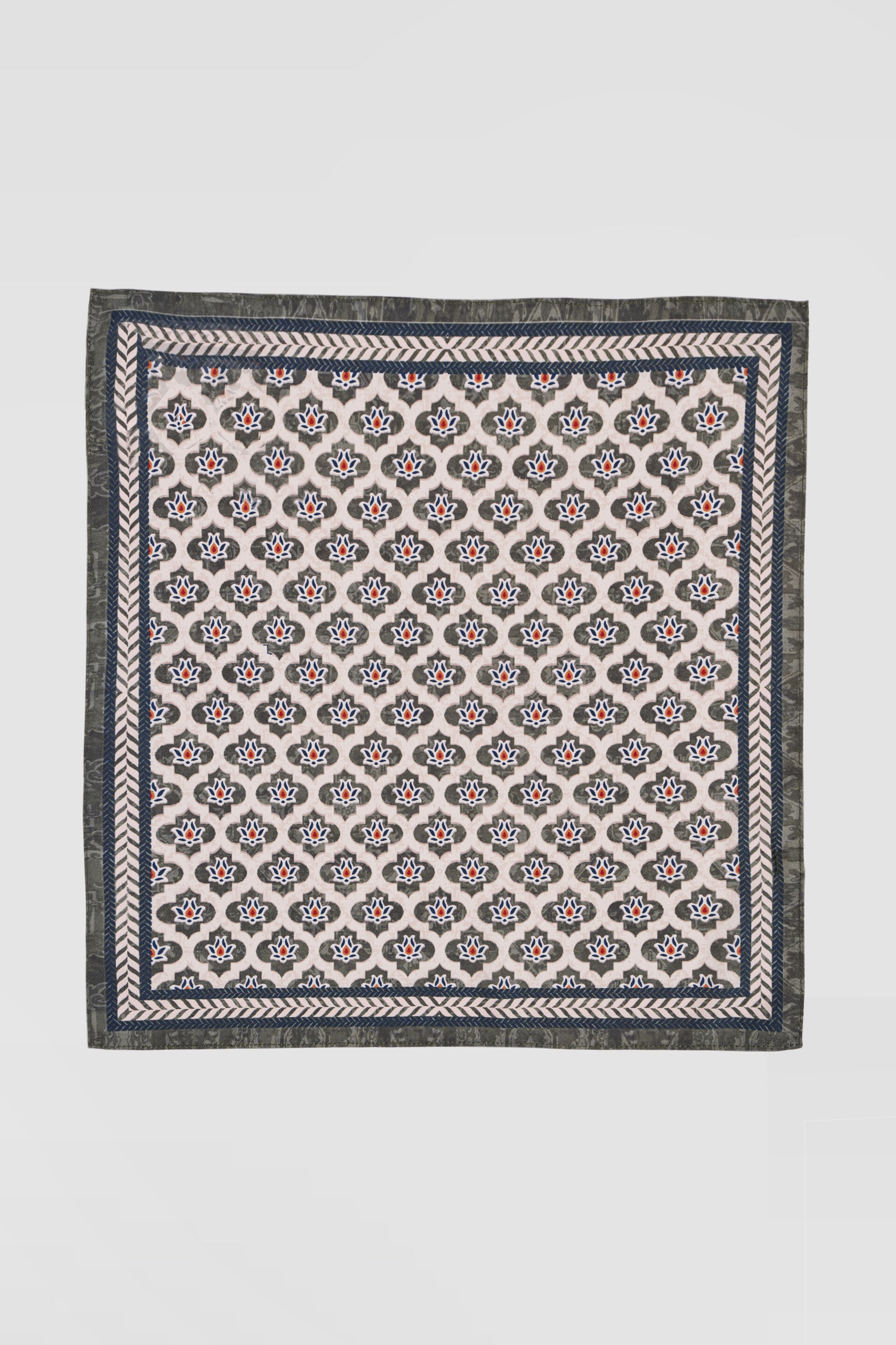 Deevij Pocket Square - Sage
