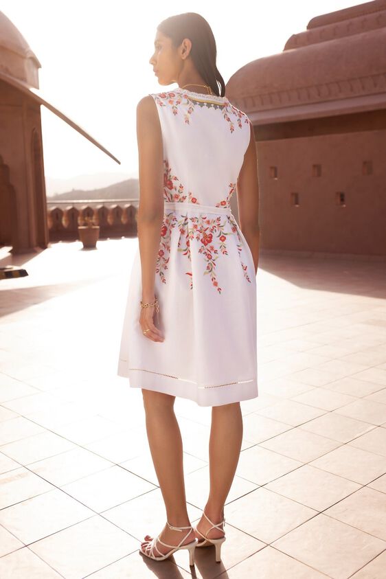 2 - Inez Dress – White, image 2