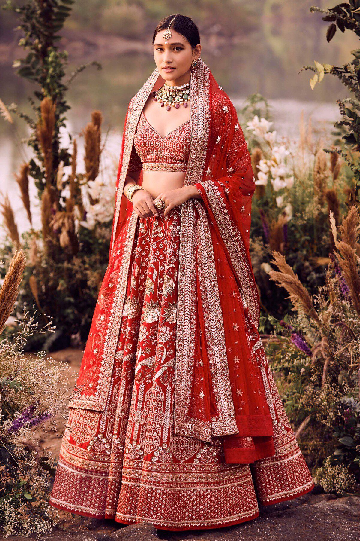 Buy Bridal Prushti Lehenga Online From Anita Dongre