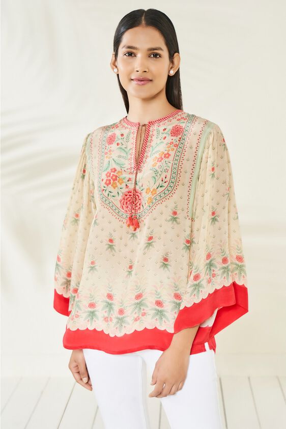 1 - Amaya Top – Beige, image 1