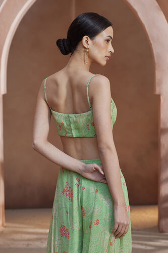 Juliette Crop Top Pant Set - Lime, Lime, image 10