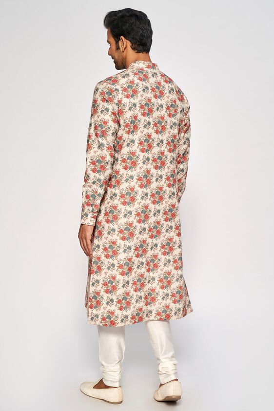 3 - Oorjit Kurta – Beige, image 3