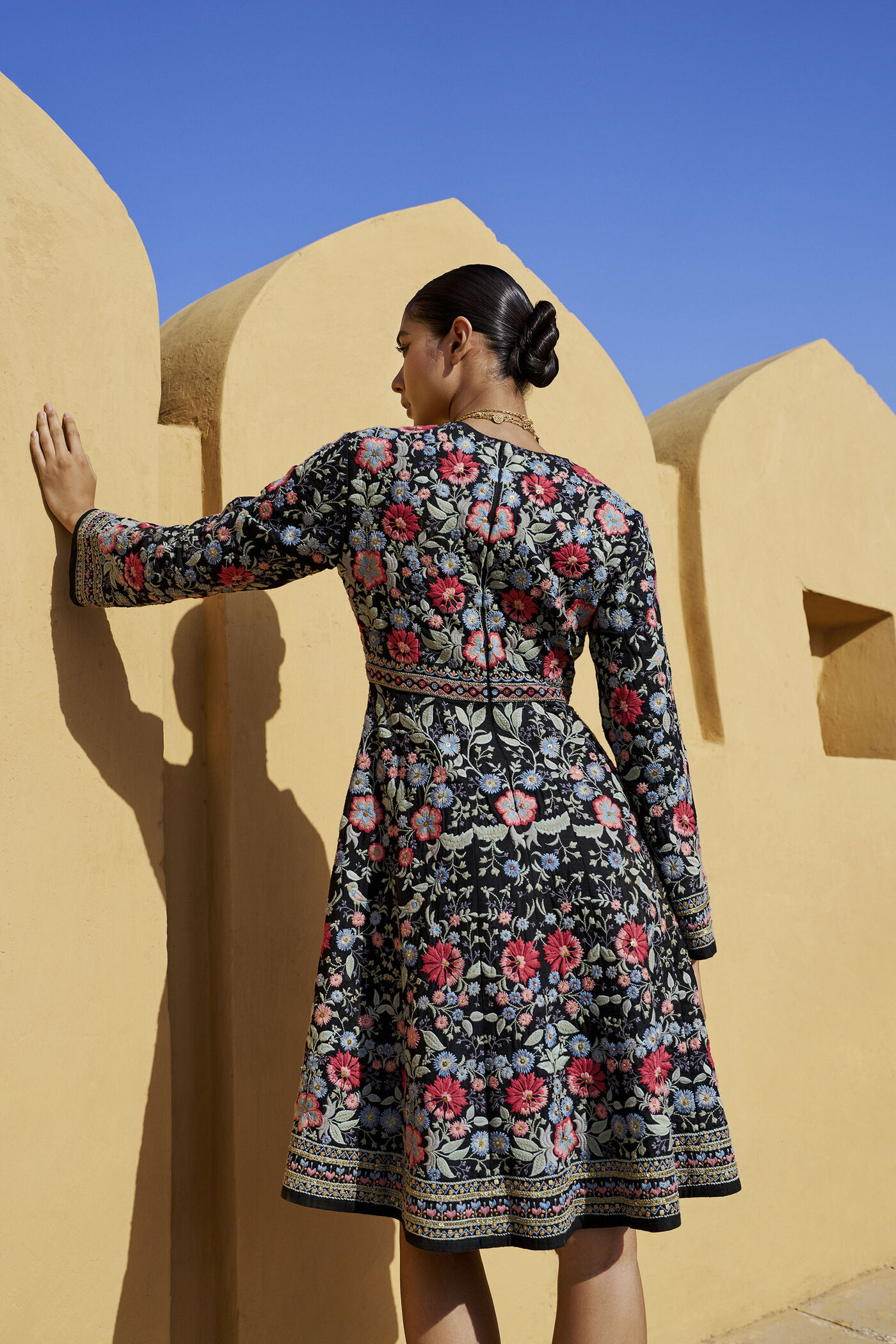 anita dongre black dress Zylvia Dress