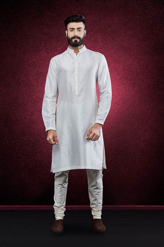 Premvat Kurta, Off White, image 1