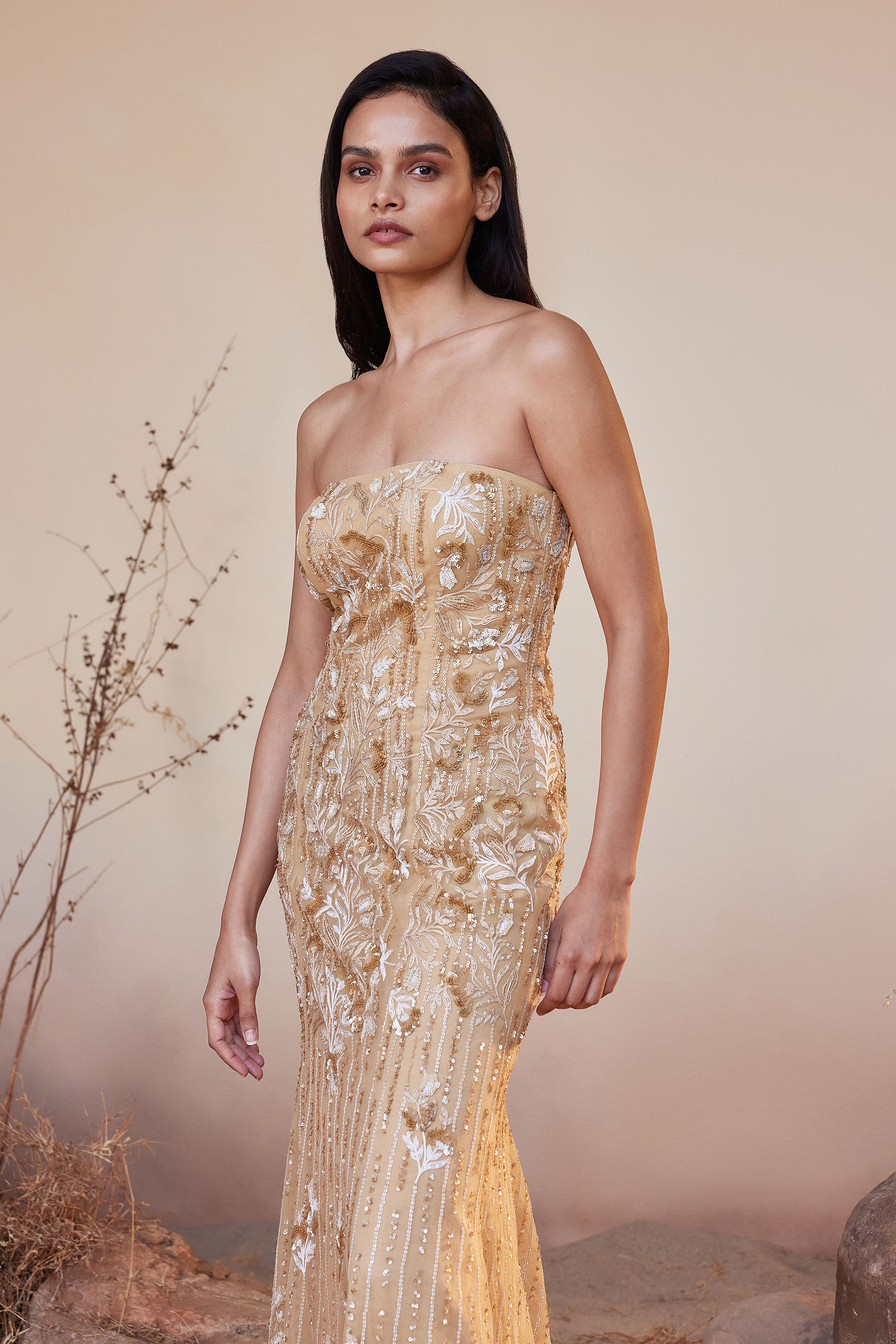 Sand Dunes Gown - Flesh, Flesh, image 5