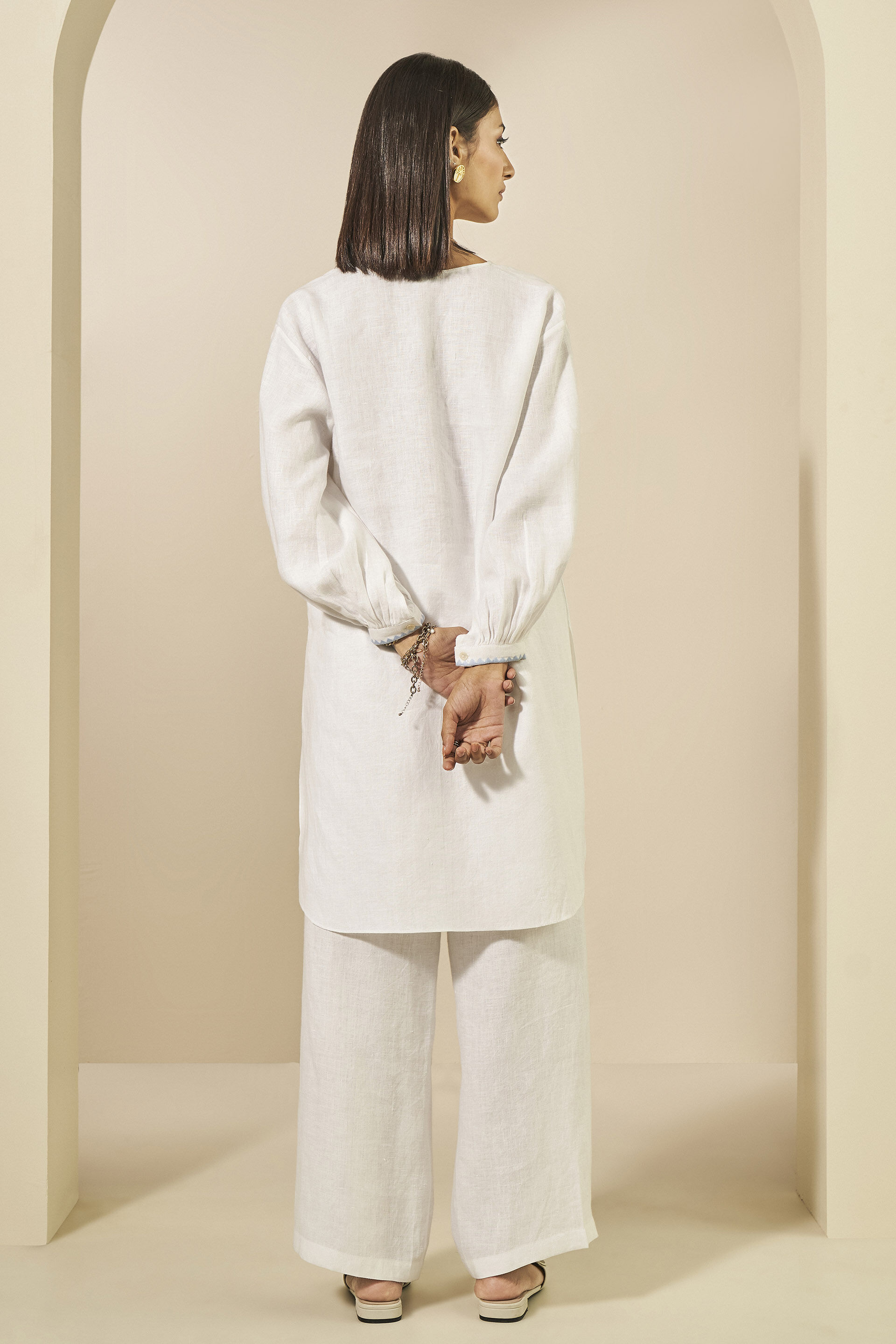 Whirl Hemp Coord - White, White, image 3