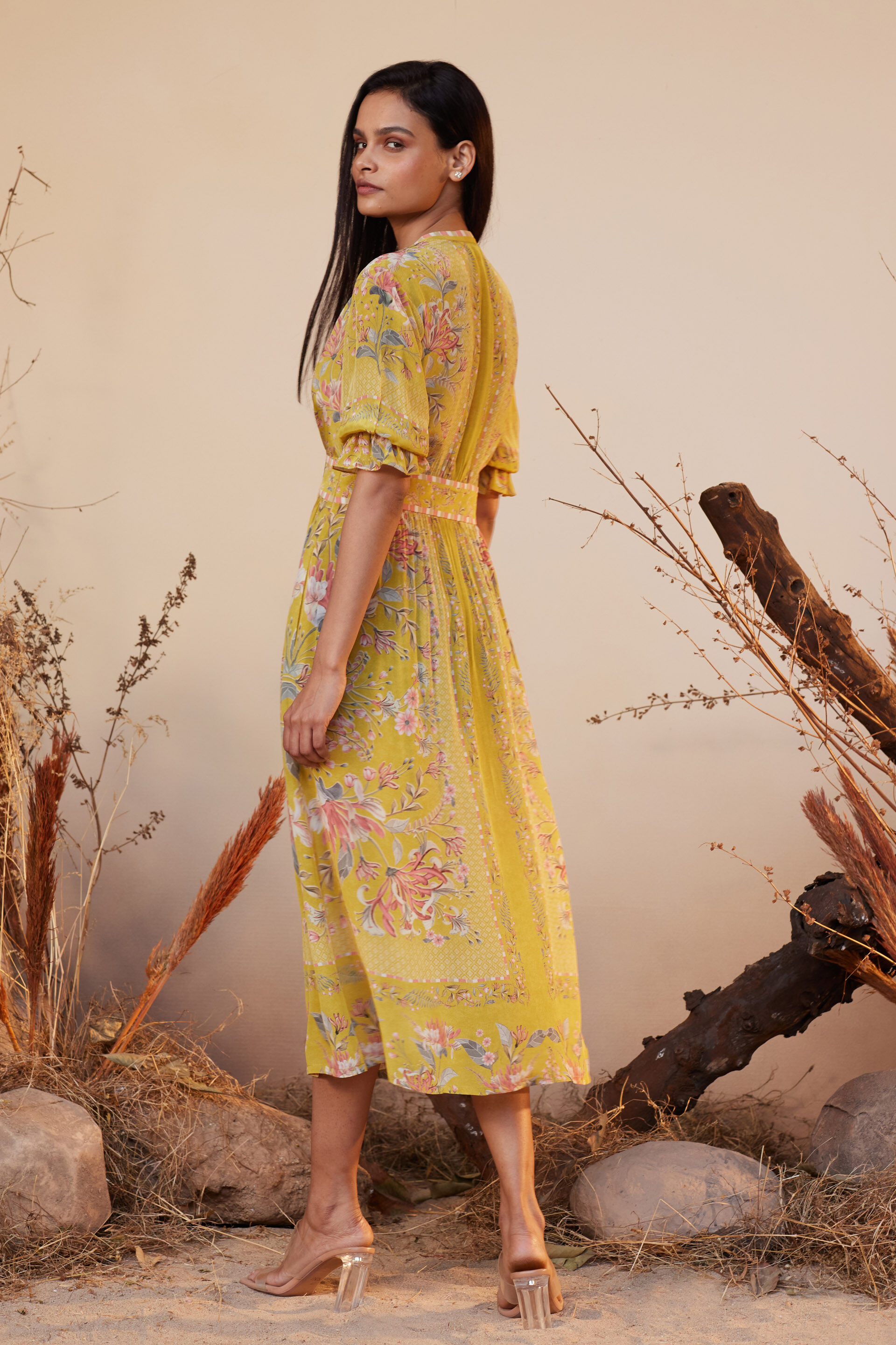 Alvaro Dress Yellow