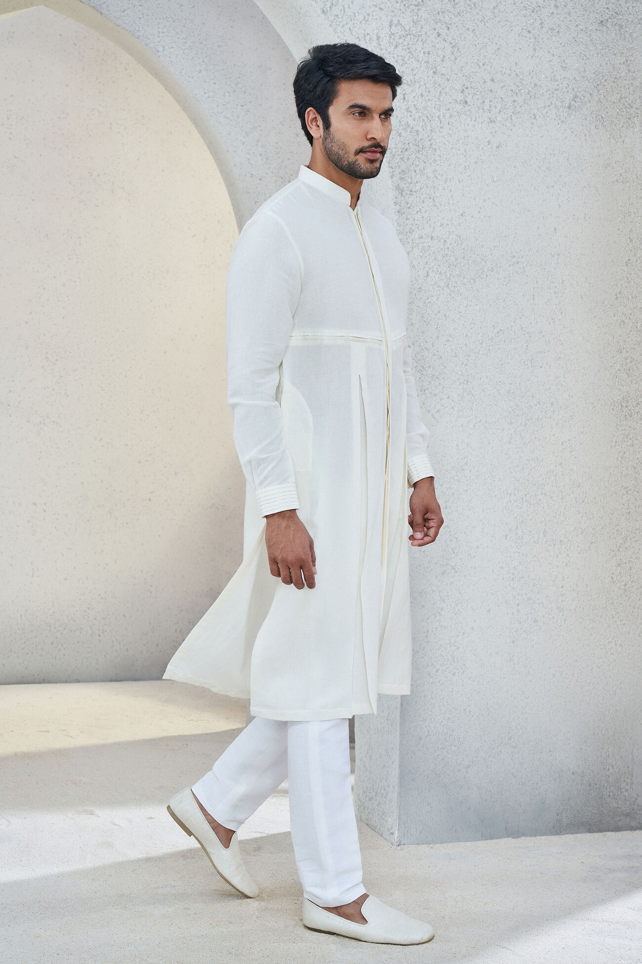 Saihaj Kurta, Off White, image 1