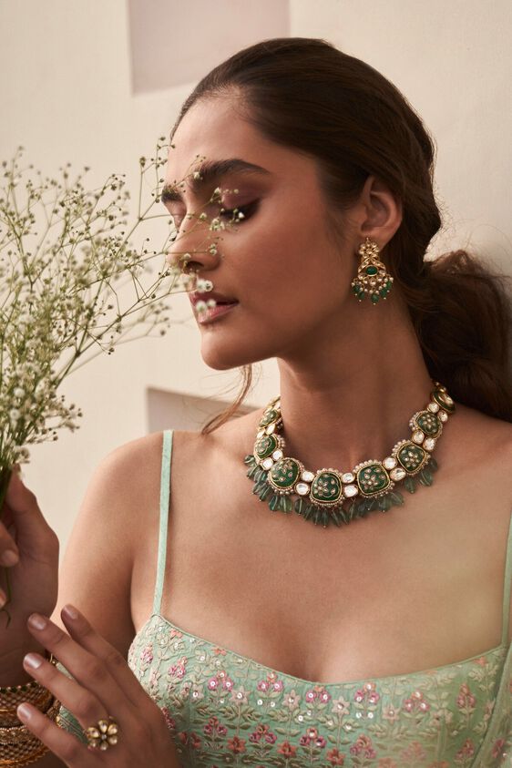 8 - Lovestruck Lehenga - Aqua, image 8