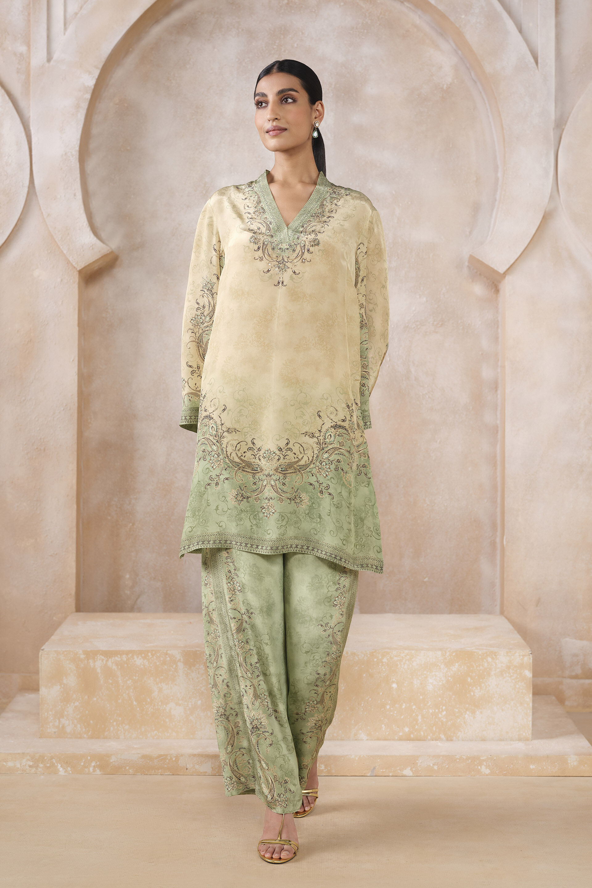 Avra Suit Set - Green