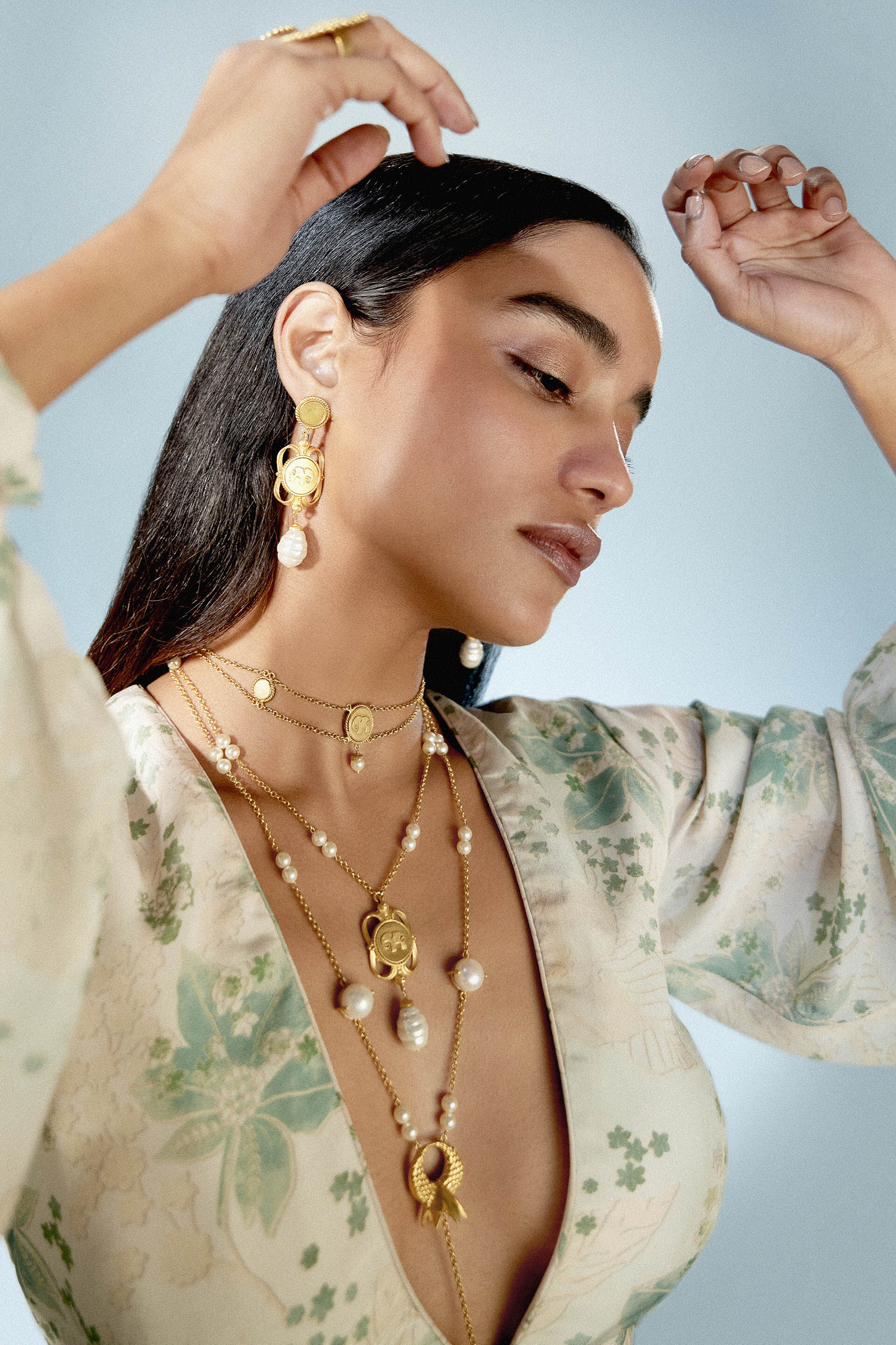 Birds Of A Feather Drop Necklace
