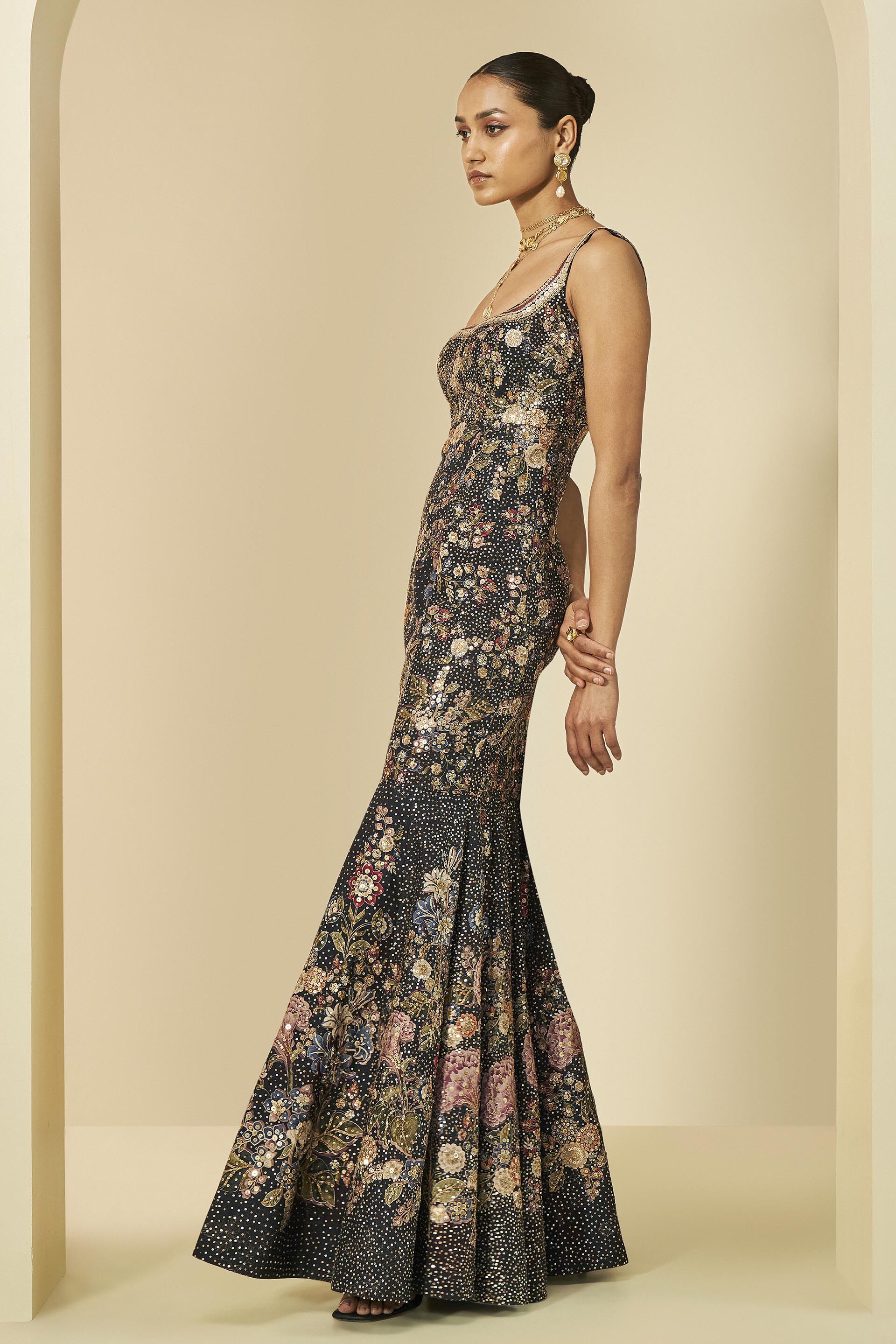 Life Of The Nightforest Gown Black