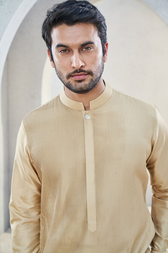 Affan Kurta, Gold, image 3