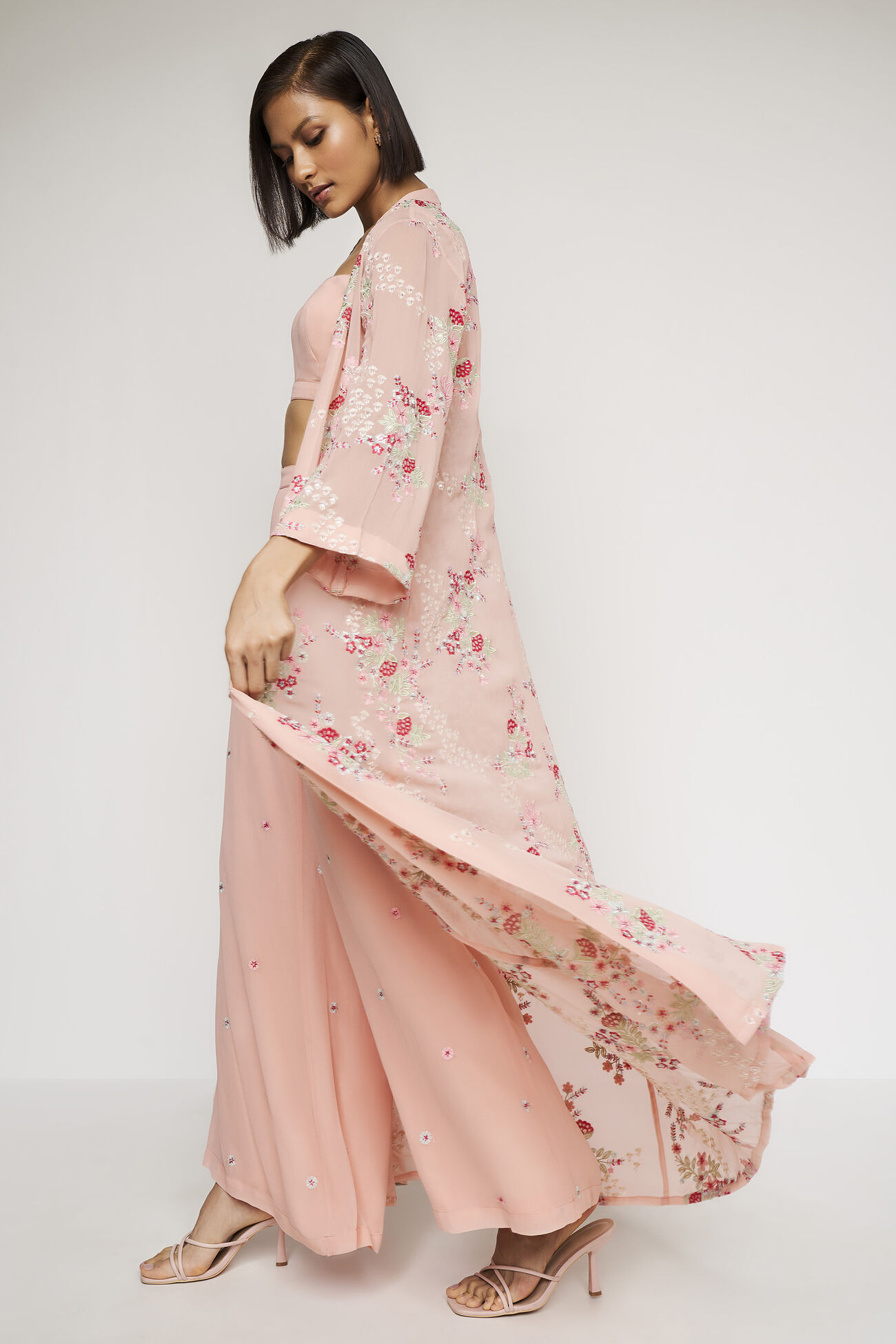 Keya Pant Set, Blush, image 2