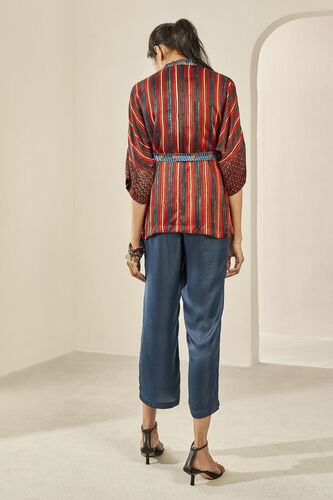 Baug Wrap Top, Brick, image 2