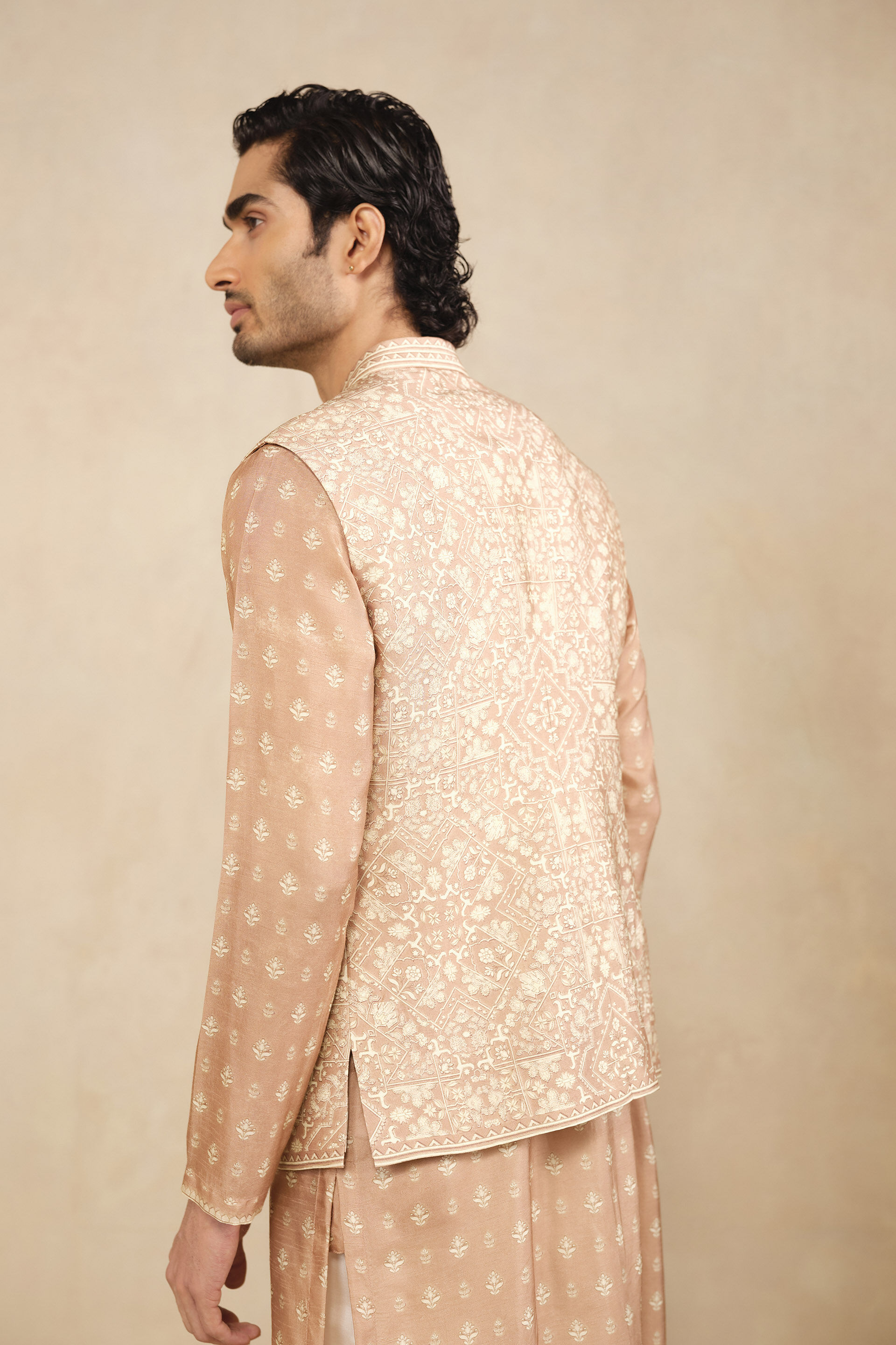 Taran Nehru Jacket - Blush, Blush, image 5