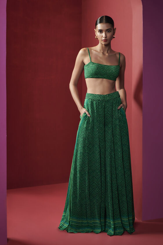 Lysandra Jacket Set, Green, image 4