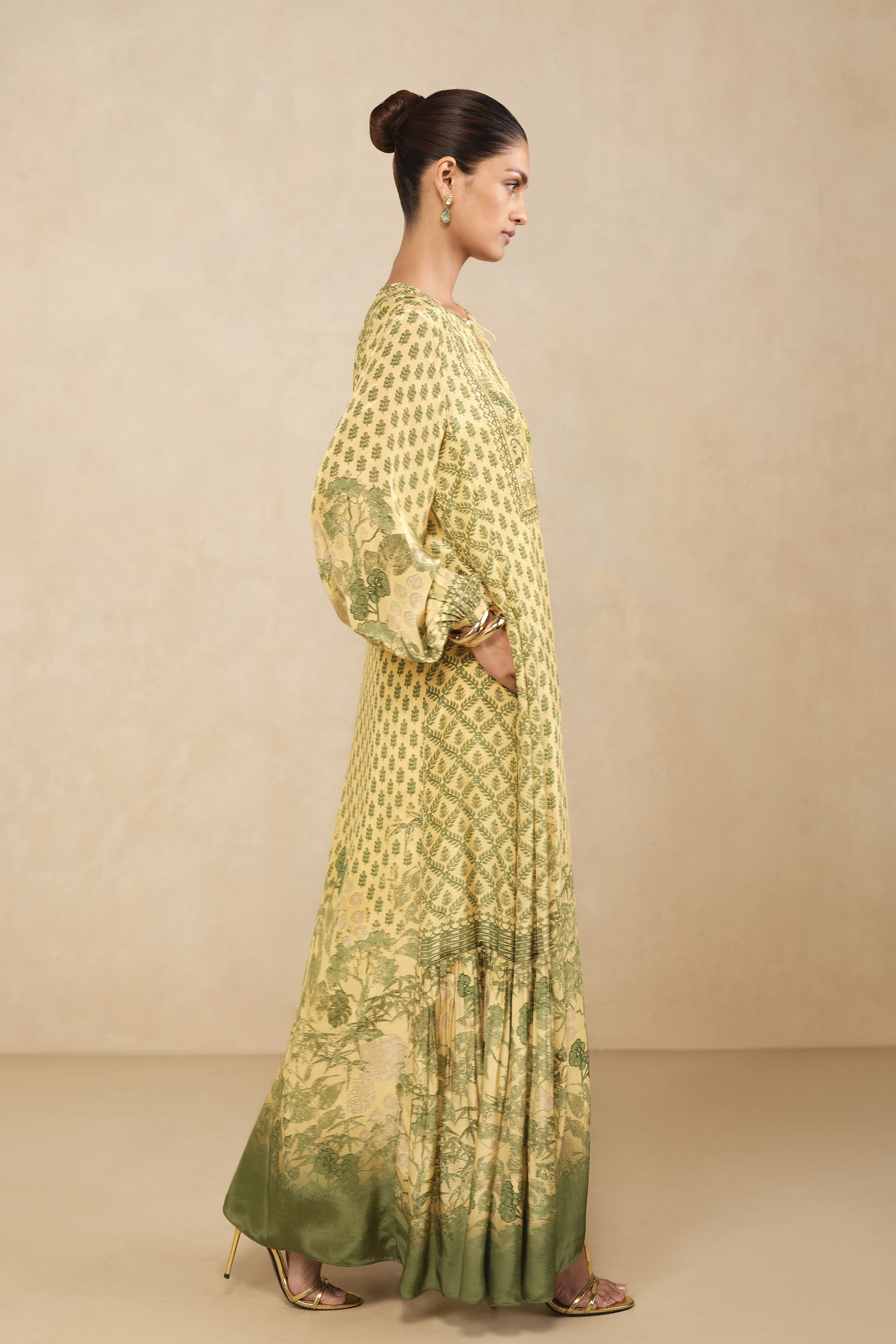 Zia Kaftan - Yellow, Yellow, image 3