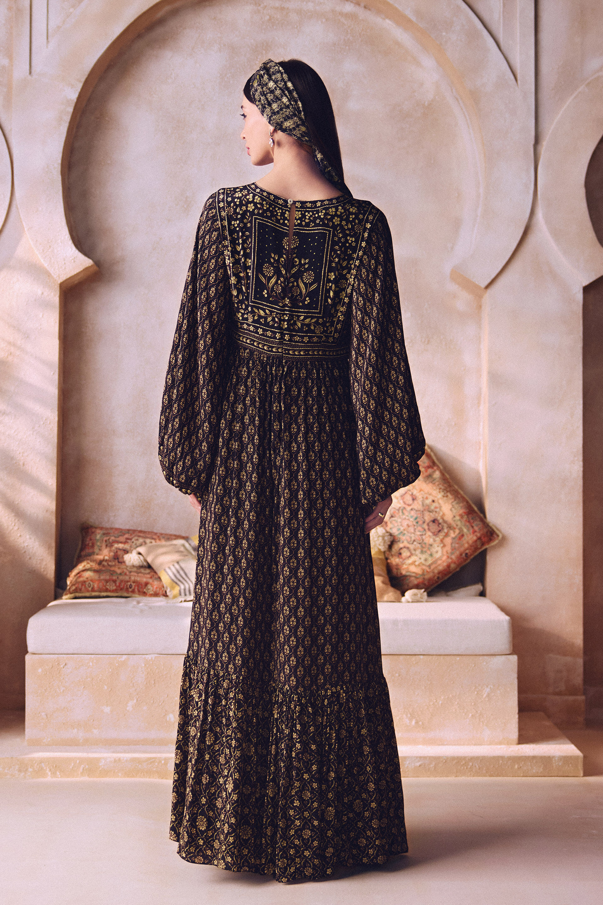 Aleena Kaftan - Black