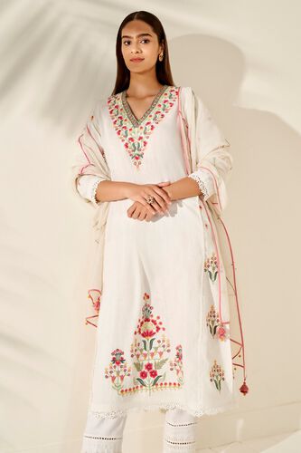 4 - Turvi Kurta Set – Natural, image 4