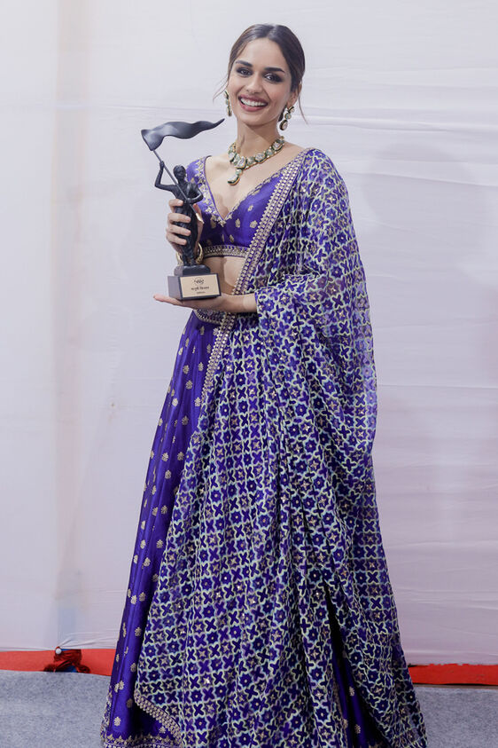 Ezra Lehenga - Blue, , image 4