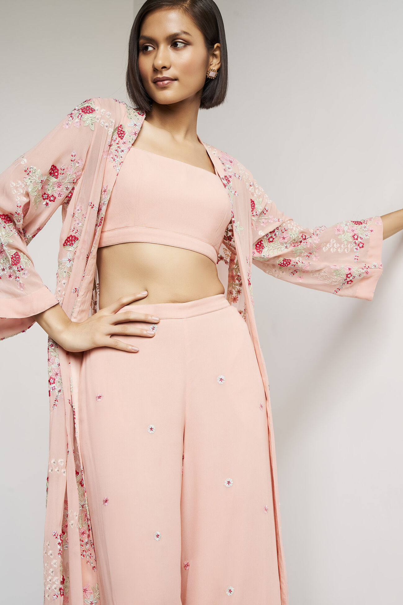 Keya Pant Set, Blush, image 5