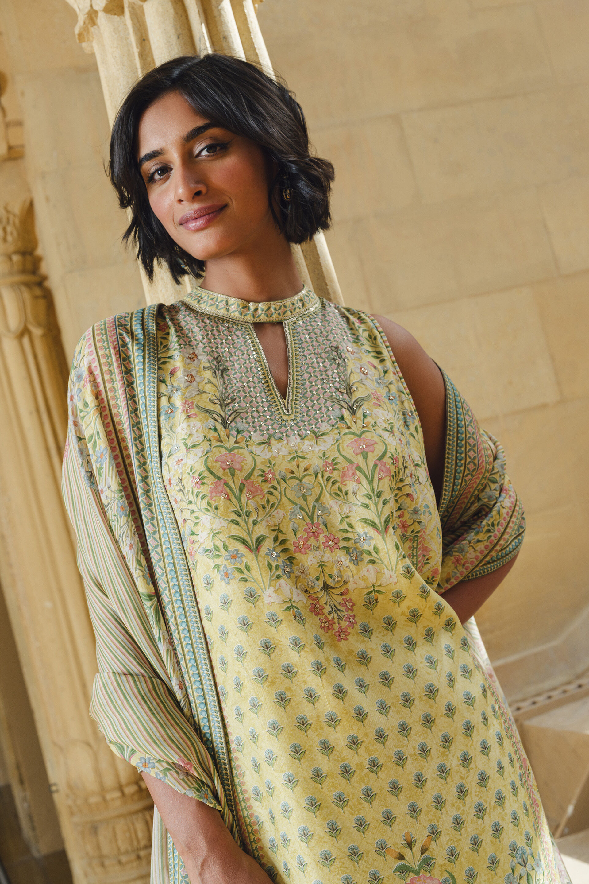 Noemi Suit Set - Yellow, Yellow, image 5