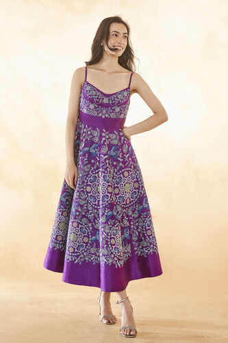 Poorna-Dress-Purple, Purple, image 1