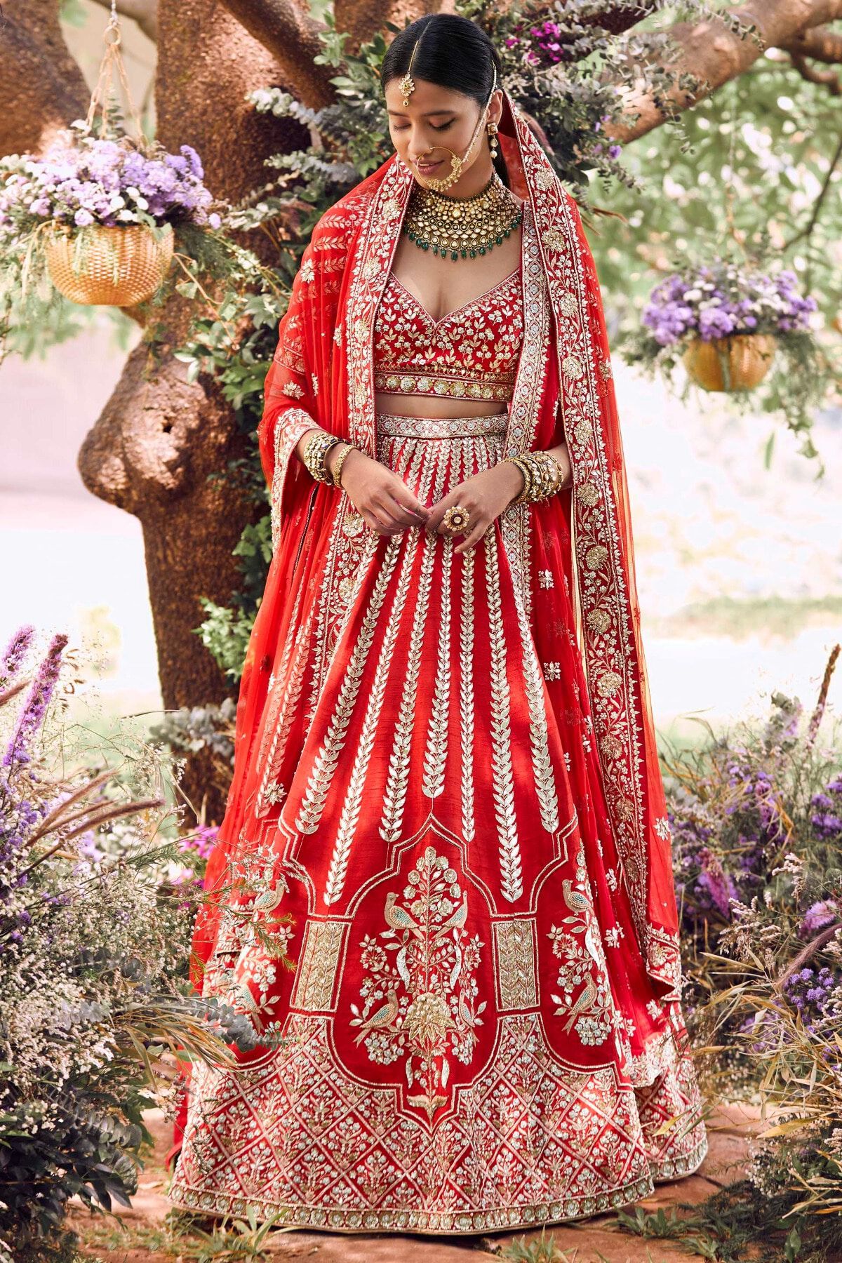 Designer Wedding Lehenga For Bride | Punjaban Boutique