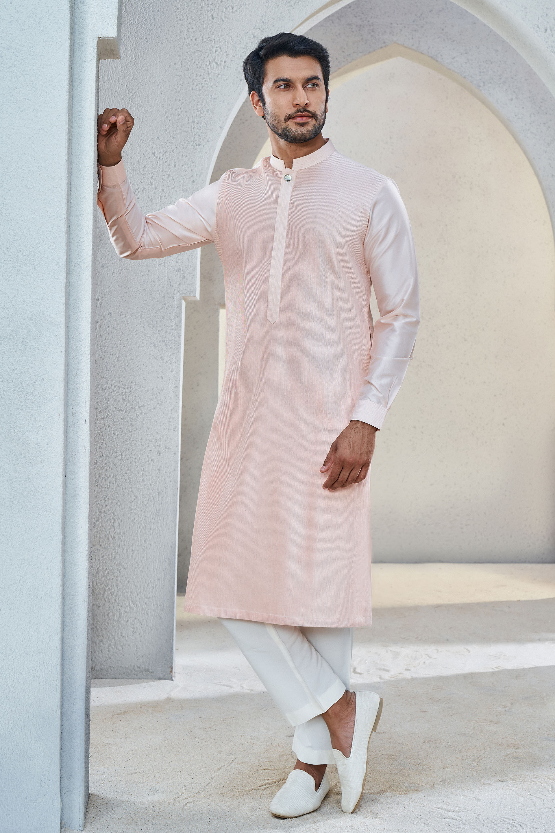 Affan Kurta - Blush