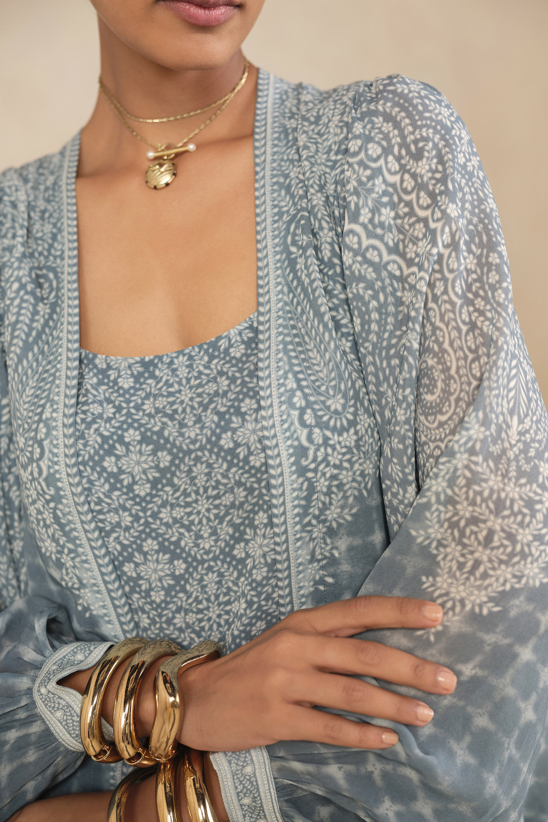 Amrin Kaftan - Blue, Blue, image 6