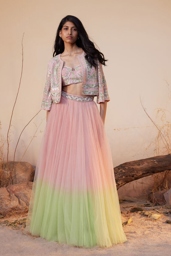 Naila Skirt Set - Blush, Blush, image 2