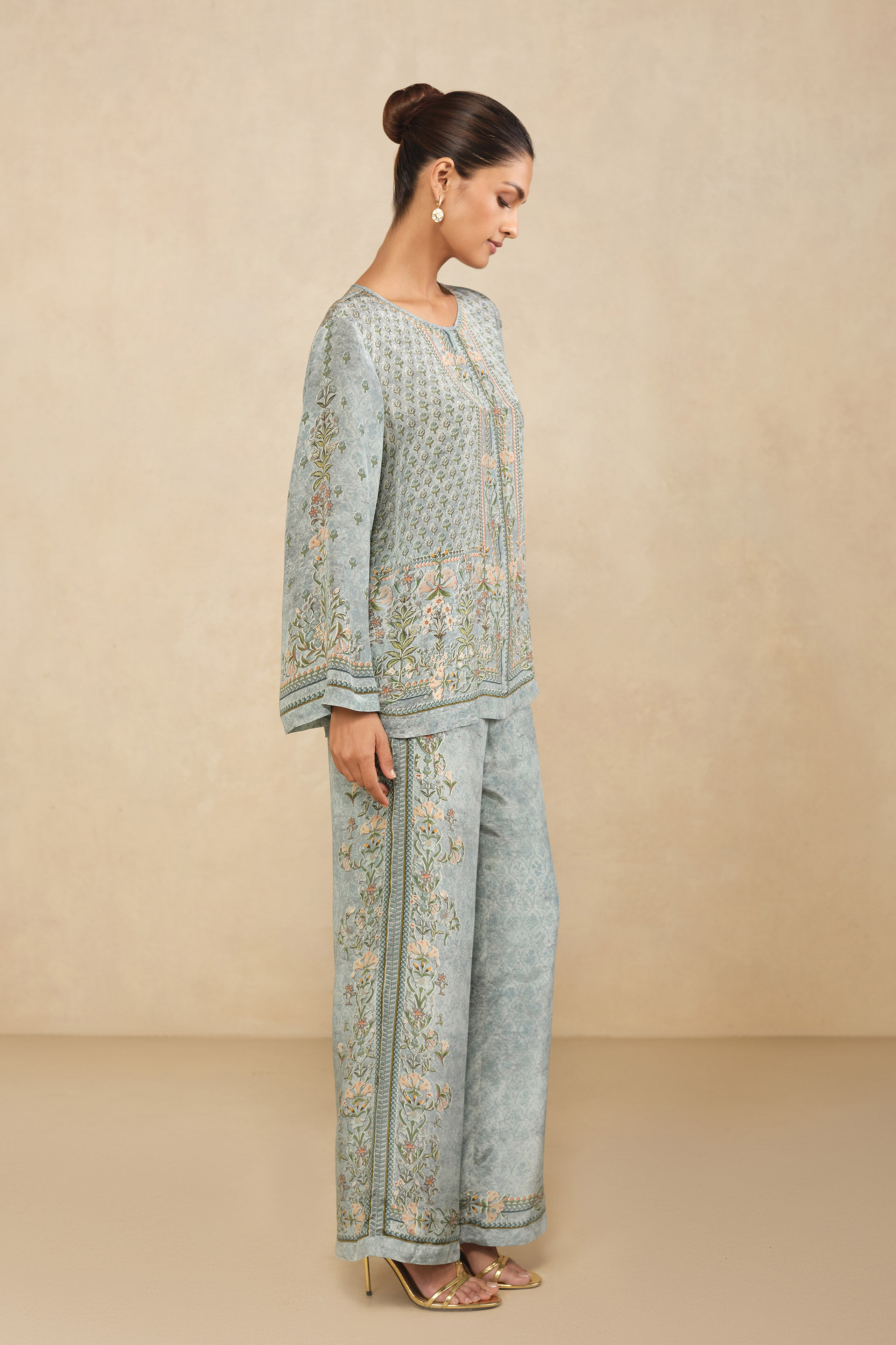 Nisma Co-ord - Blue, Blue, image 3