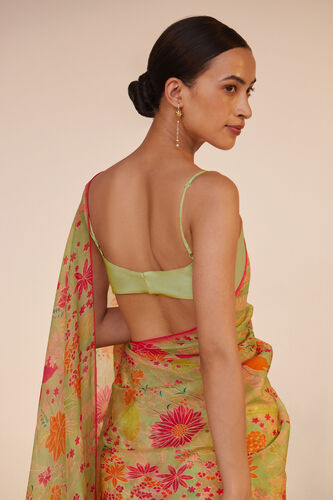 Amarata Saree Set - Sage, Sage, image 5