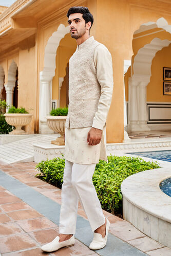 Gaith Nehru Jacket, Off White, image 2