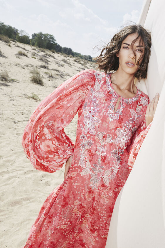 Rosalba Kaftan, Pink, image 1