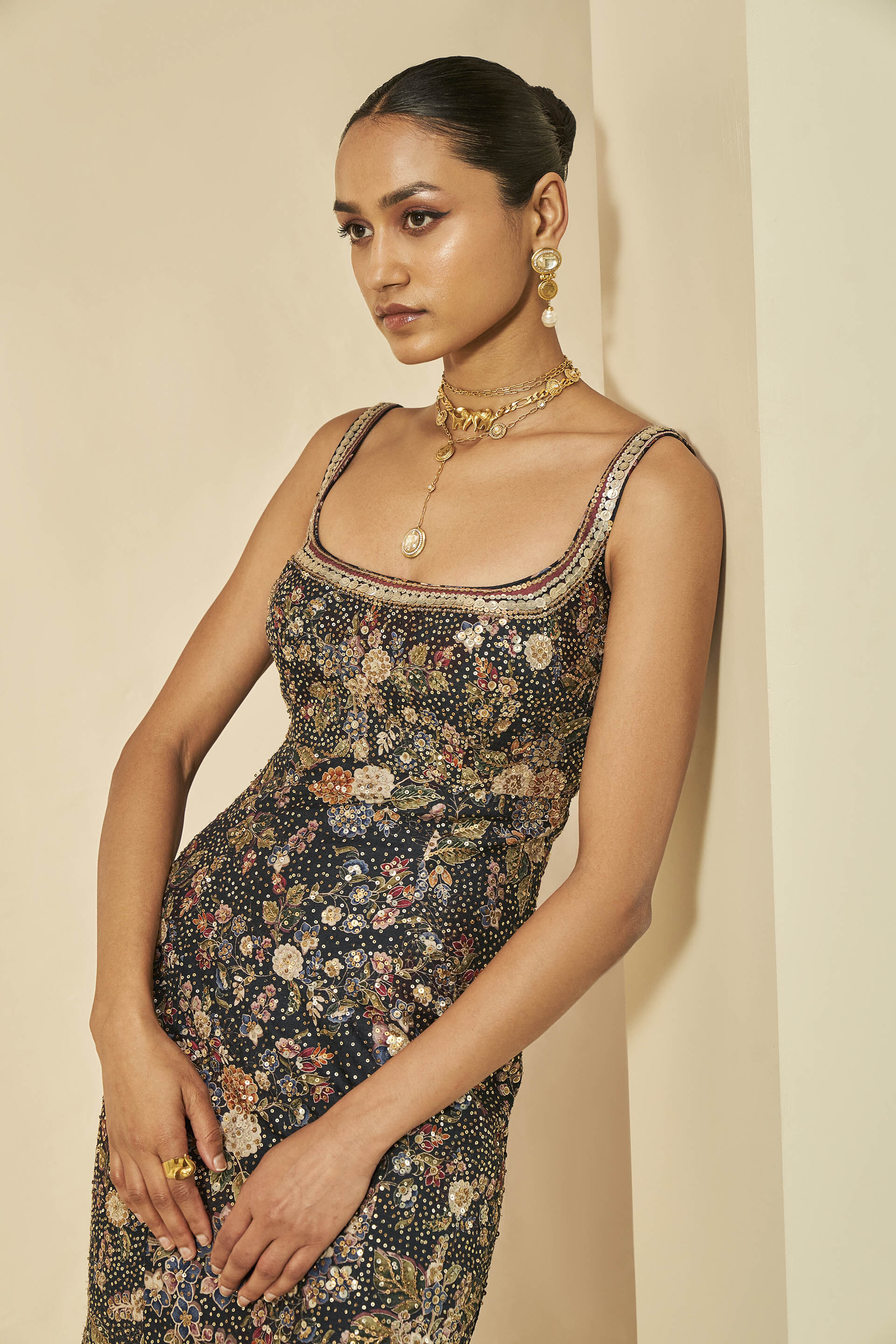 Life Of The Nightforest Gown - Black, Black, image 4