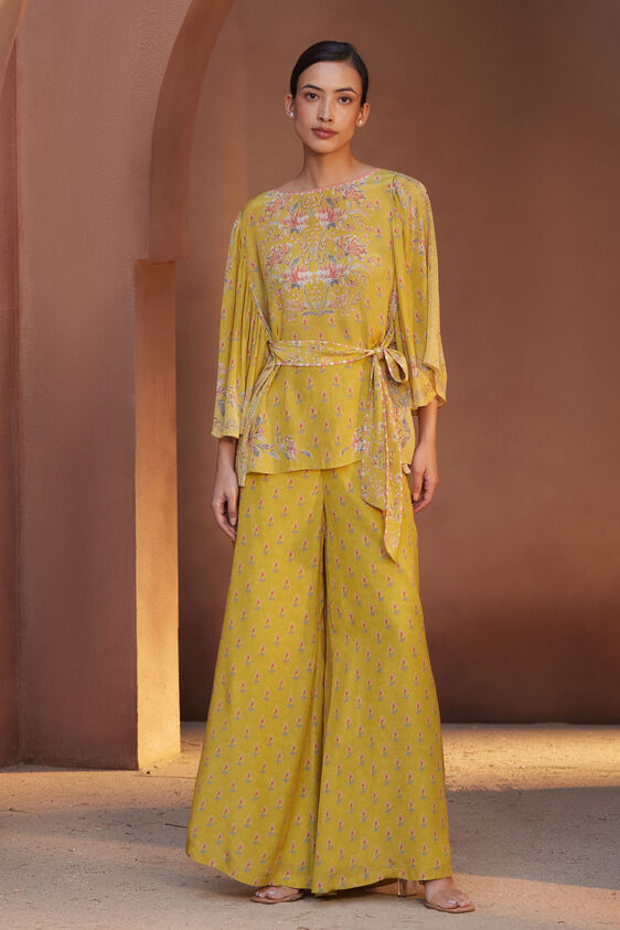 Mallory Pant Set, Yellow, image 1