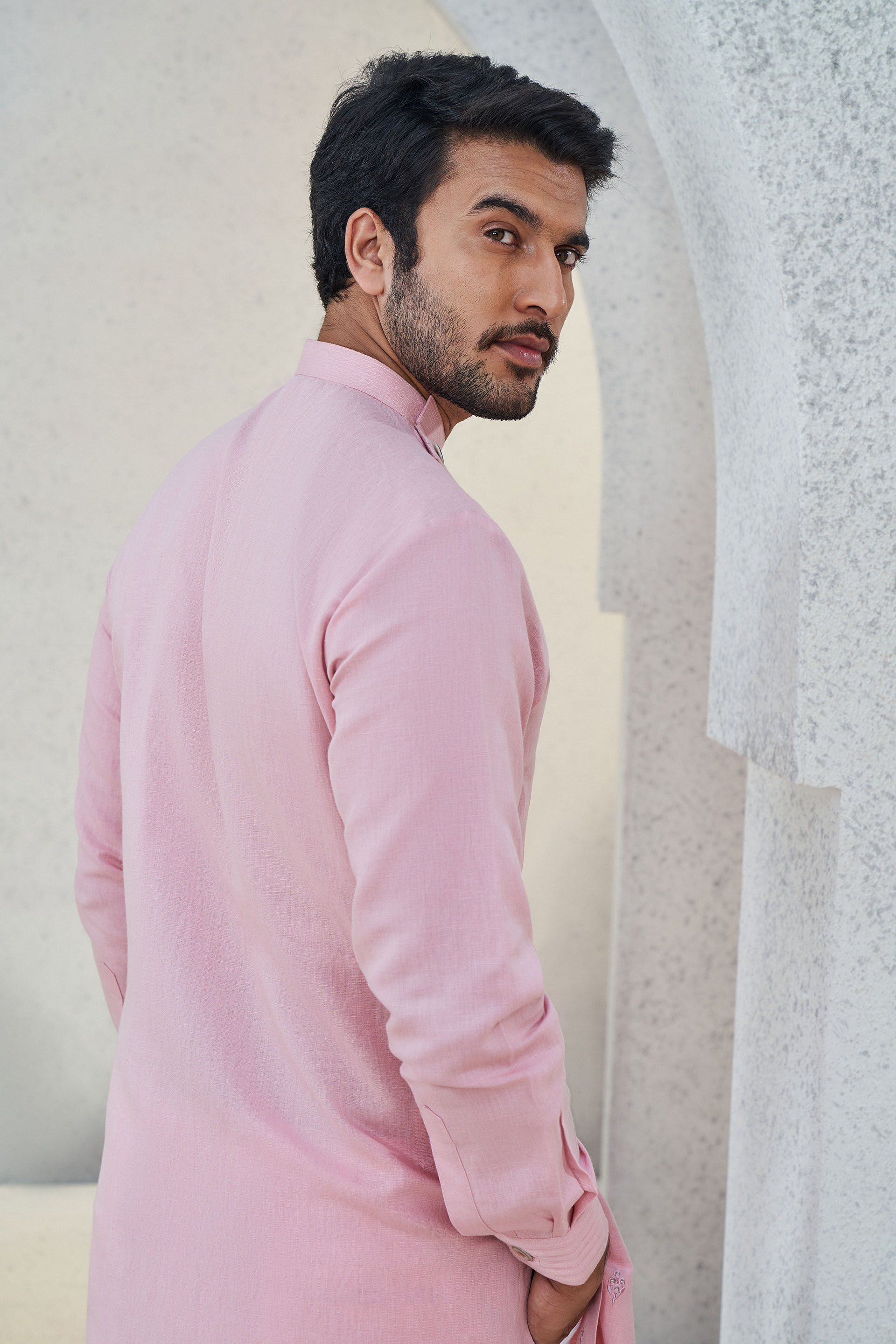 Naksh Kurta - Rose Wood, Rosewood, image 5